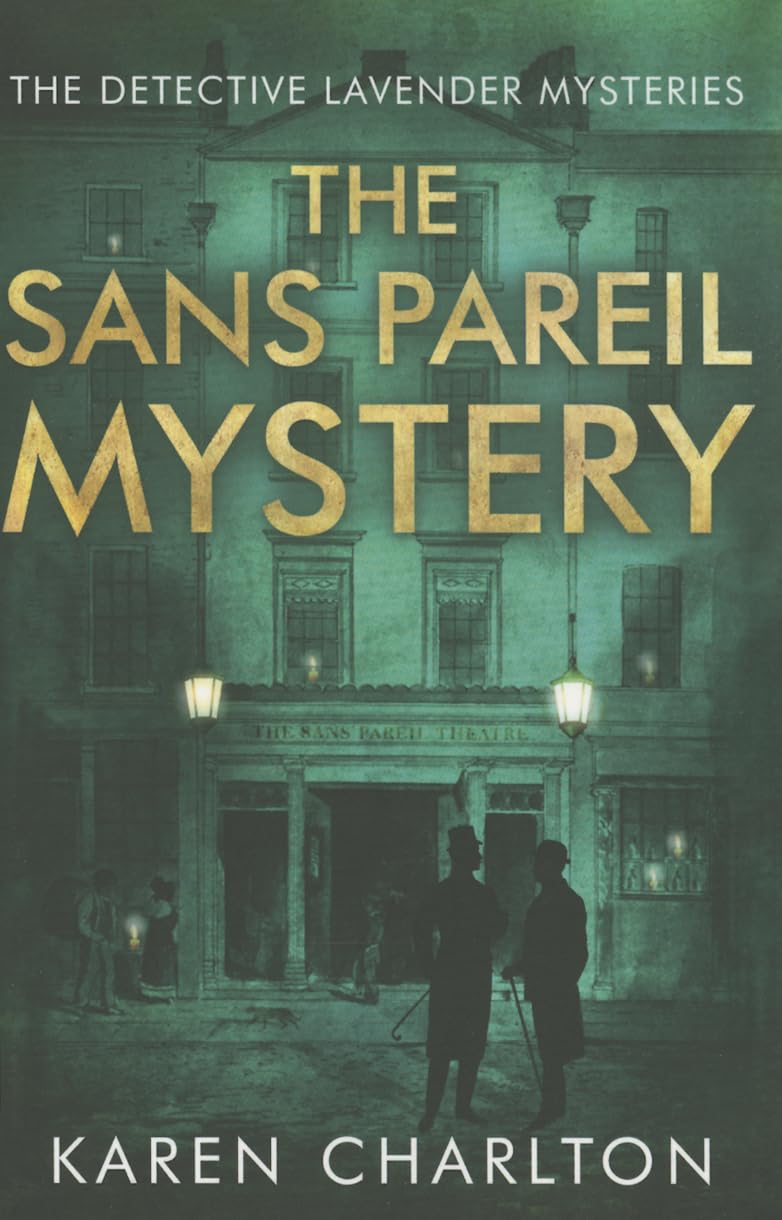 THE SANS PAREIL MYSTERY 2 DETECTIVE LAVENDER Karen Charlton 1st US paperback New