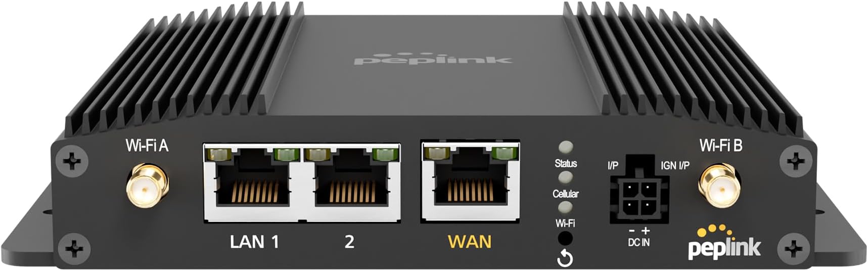 Peplink MAX BR1 Pro 5G | All-In-One 5G Solution | Wi-Fi 6 | 2x2 MU-MIMO | Include 1 Year PrimeCare | MAX-BR1-PRO-5GD-T-PRM