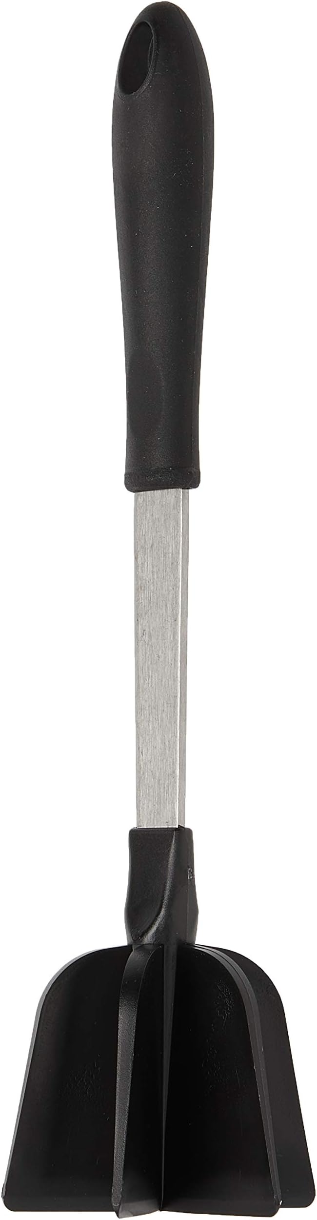 Stainless Steel Nylon Meat Chopper - Durable Material, Heat Resistant, Kitchenware, Dishwasher Safe - Made in the USA - Black