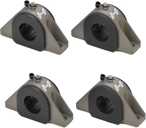 Hotchkis - 07-12 G35G37 Sedan  09-12 370z  08+-12 G37X AWD HD Billet Kit de soporte de buje de barra estabilizadora (22441-BB)