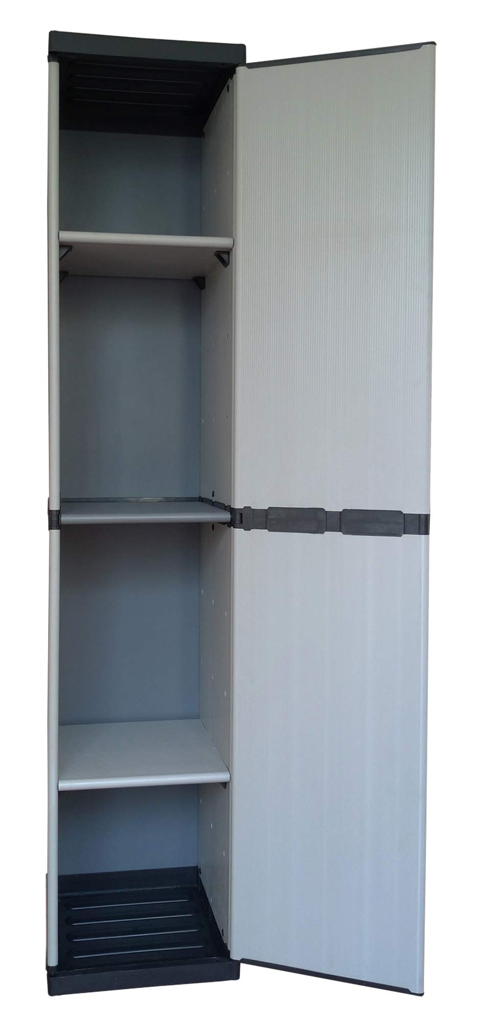 Armoire à Porte Unique pour Intérieur/Extérieur, 34 x 40 x 165 cm