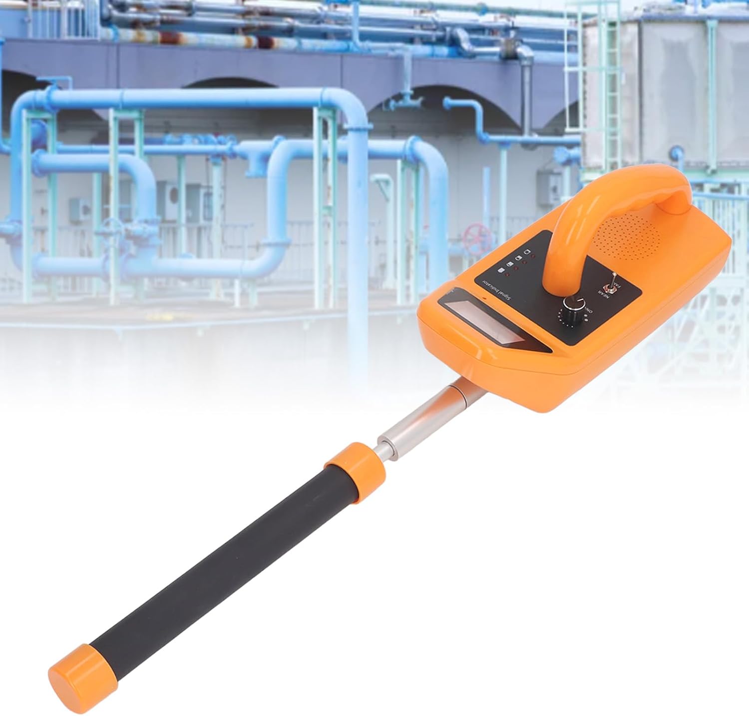 WALFRONT Pipe Locators Pipeline Blocking Clogging Finder 512HZ Cordless 2 Modes Accuracy Positioning Sewer Locator 7m Detection