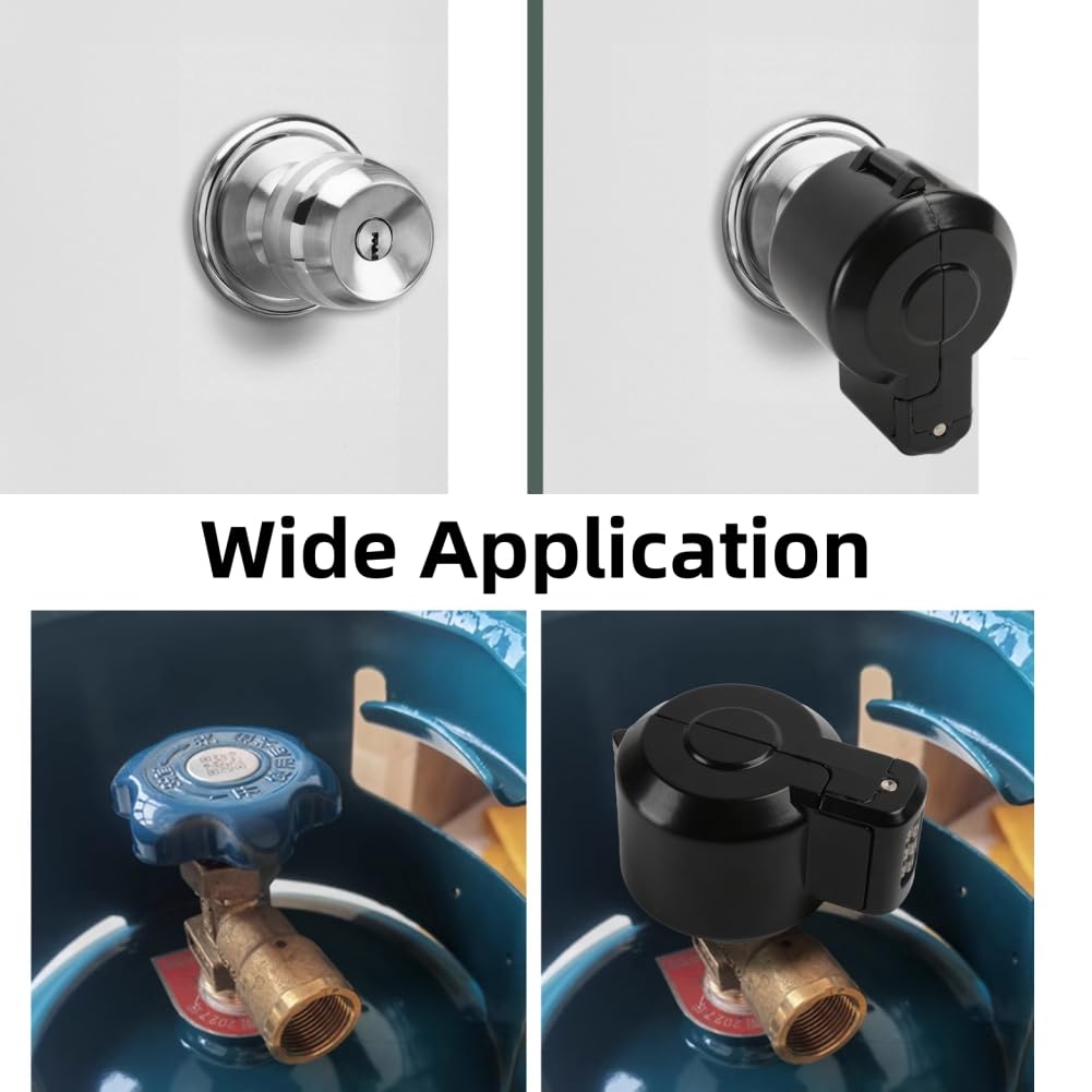 Door Knob Lockout Device - No Key Needed -8