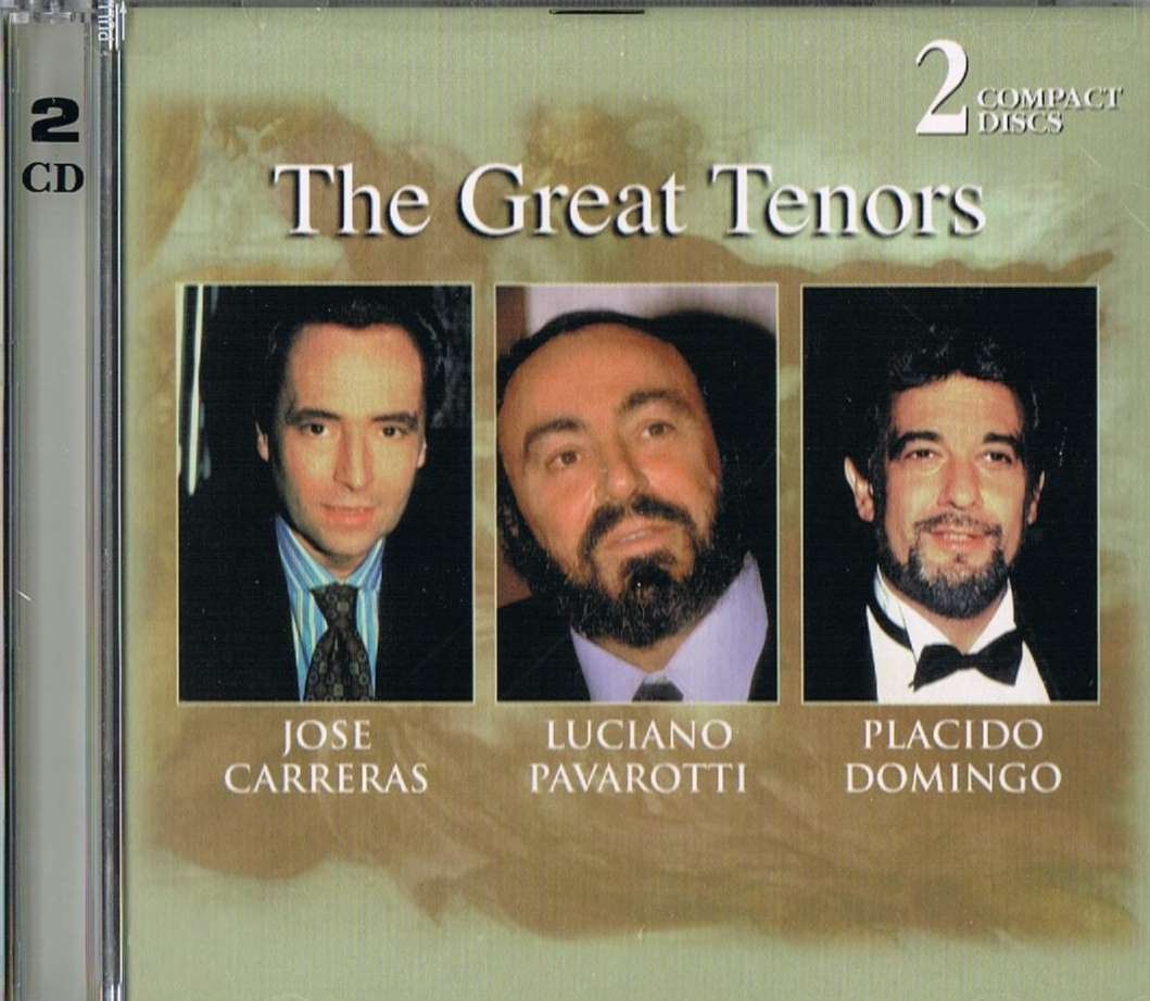 Great Tenors [Audio CD] Pavarotti; Carreras and Domingo