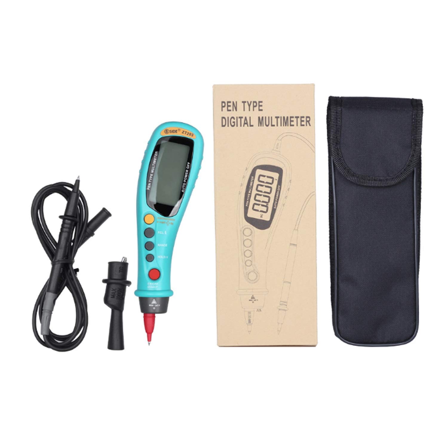 ZT203 Handheld LCD Digital Multimetr Ammomater Voltmeter Ohmmeter Do użytku laboratoryjnego