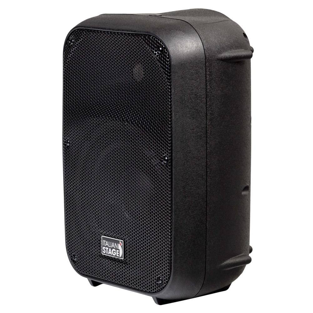 PROEL ITALIAN STAGE IS SPX08A - Diffusore Cassa attiva bi-amplificata da 300 watt di picco per feste karaoke eventi ecc, Nero (IS SPX08A)