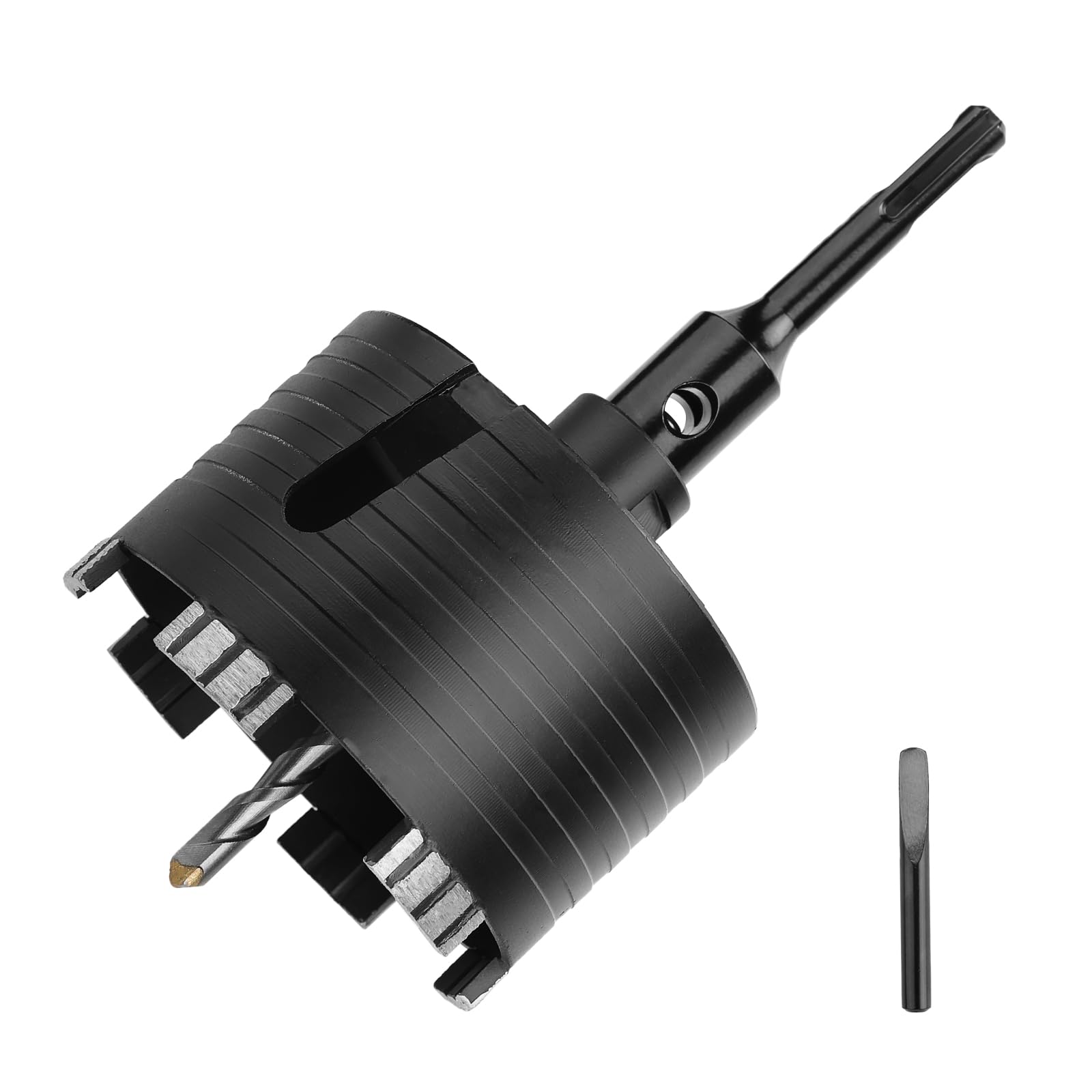 Couronne de forage 100 mm avec support M16, adaptateur SDS Plus 110 mm pour maçonnerie, grès calcaire, brique, pierre, put