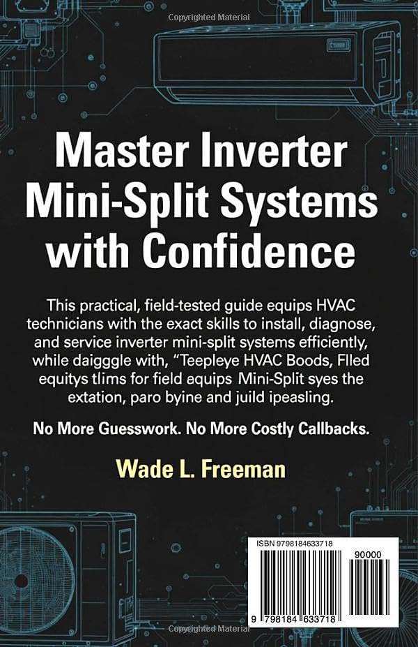Inverter Mini Split HVAC Mastery: The Field-Proven Guide to Inverter Mini Split Installation, Control Logic, Fast Diagnostics, and Pro Service — No More Guesswork or Callbacks image 3