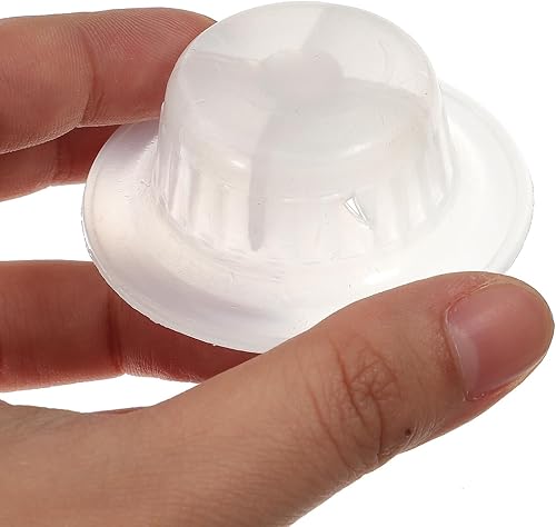 Miniatura 5 de LIFKOME 20 piezas de cubierta universal para ventilador de piso, tapa de bloqueo M8, piezas de ventilador de plástico, repuesto de tuerca, tapa de