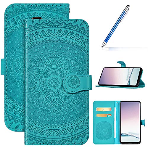 Robinsoni Case Compatible with Samsung Galaxy A8 Plus 2018 Phone Case Wallet Galaxy A8 Plus 2018 Leather PU Phone Cover Shockproof Kickstand Case Flip Note Book Style Cover Heavy Duty Case Hard Case