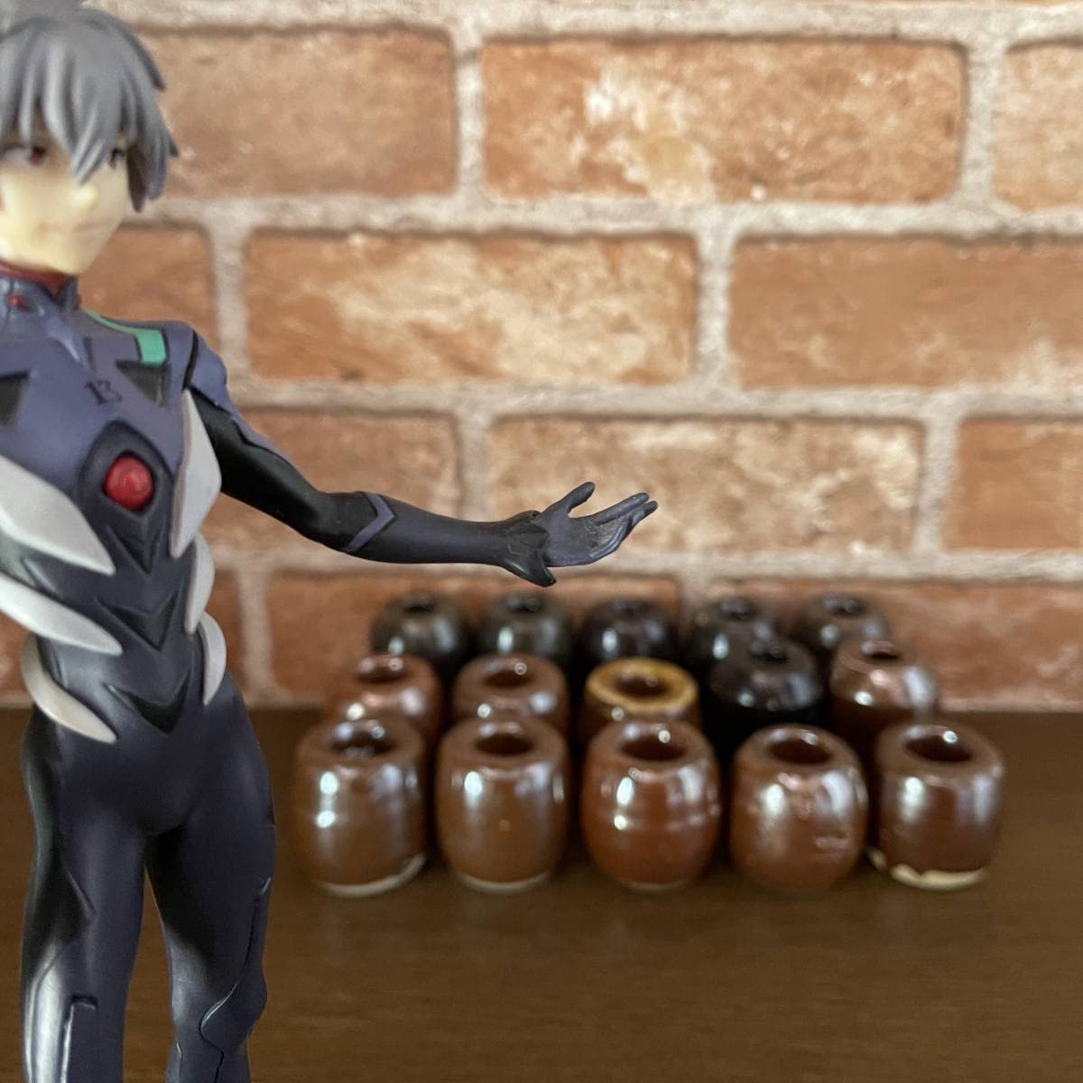 Amazon.co.jp: 漁網用の錘おもり陶器製 沈子ちんし 昭和レトロ