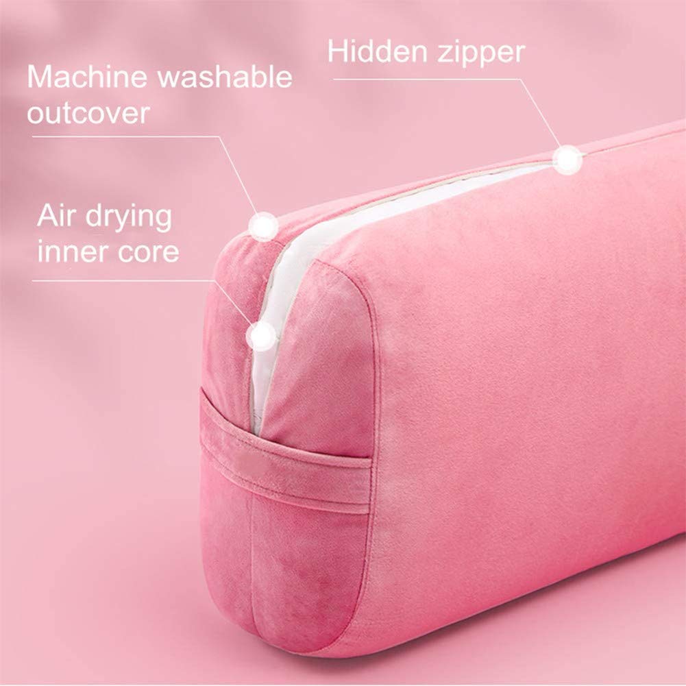 AIZYR Rettangolare Cuscino Yoga Bolster, Cuscino in Cotone Ad Alta Elasticità per Lo Yoga Riparatore E Supporto Stabile Esercizio Prop Lavabile in Lavatrice