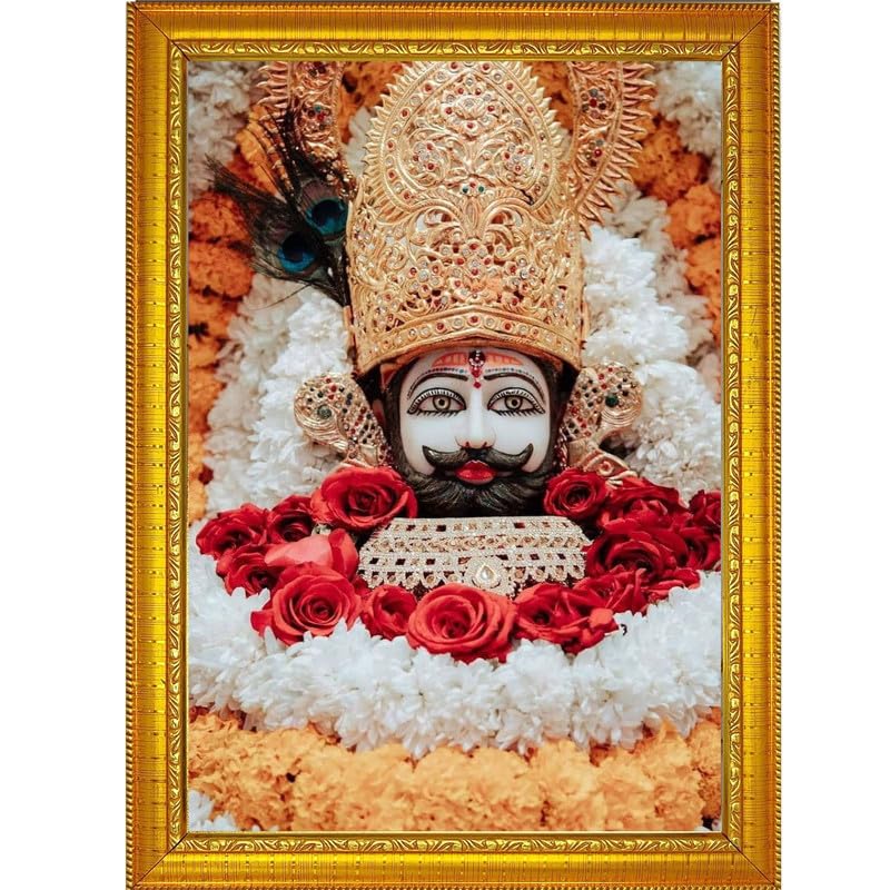 Great More Khatu Shyam Ji | Shyam Baba | Hare Ka Sahara Baba Shyam Hamara Photo Frame Wall Painting For Home Decoration And Gifting-5x7 inch-89 (B0D6BBMF9R) Amazon Price History, Amazon Price Tracker