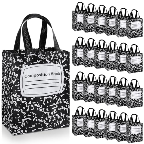 Threlaco 30 Pcs Composition Notebook Gift Bag Bulk Back to School Gift Bag by Threlaco - Used condition - US$19.94