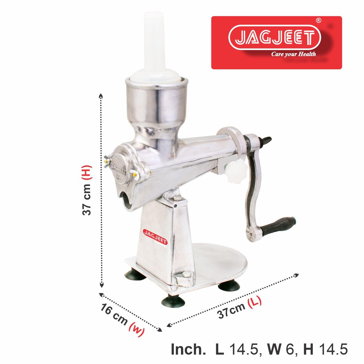 Jagjeet Juicer Machine No 20 Aluminium Hand Juicer Hand Juicer