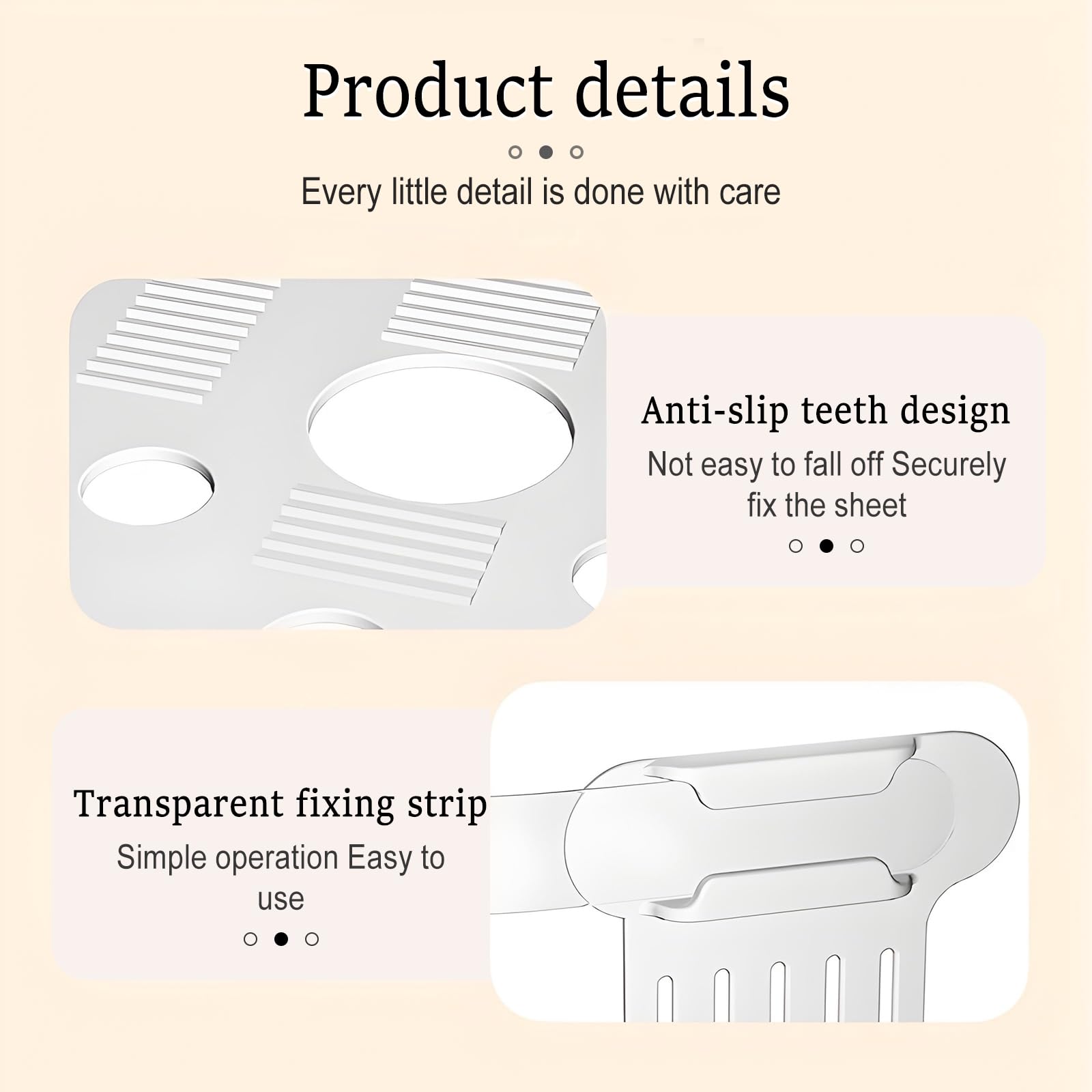 Di Clip Di Fissaggio Per Lenzuolo，Suuwwn 4PCS Morsetti angolari resistenti per lenzuola con sistema di blocco Clip Lenzuola Barella Per Lenzuolo Materasso Angoli Antiscivolo Per Lenzuolo