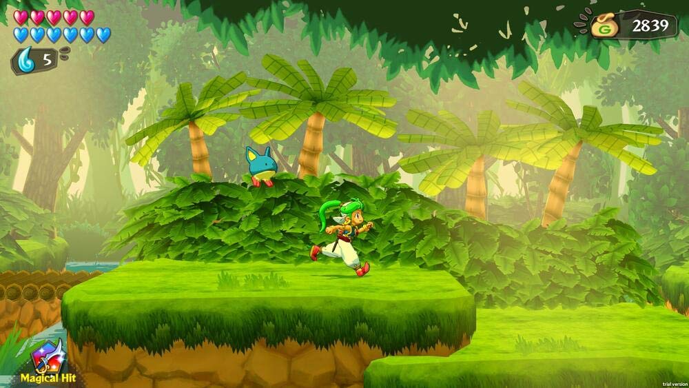 Wonder Boy Asha in Monster World Ps4