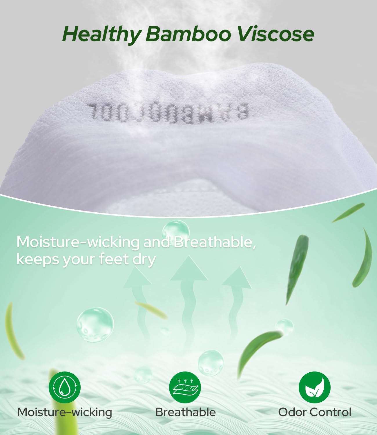 BAMBOO COOL Damen-Knöchelsocken, Bambus-Viskose, niedrig, feuchtigkeitsableitend, gepolstert, Anti-Blasen