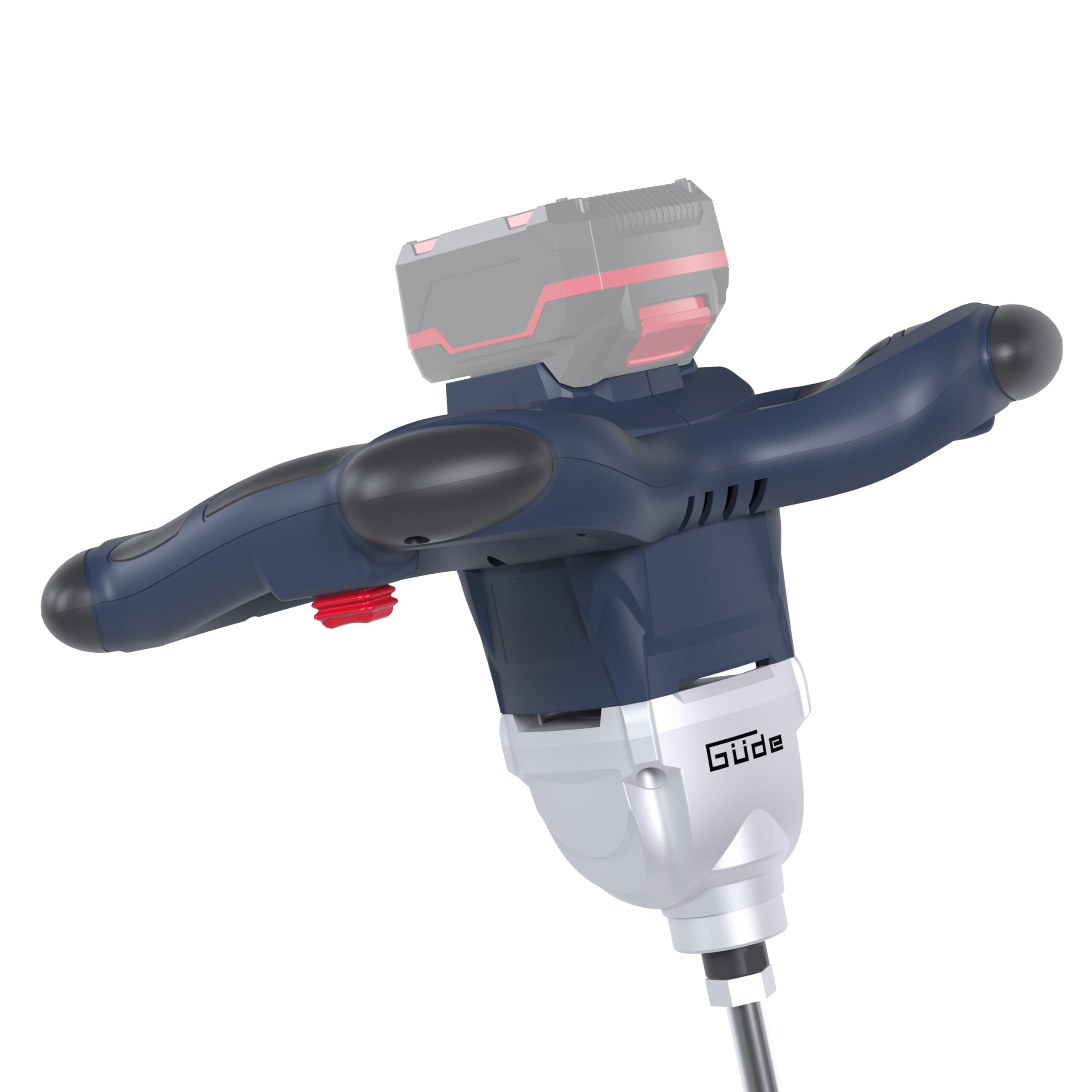 Güde RW 18-0 Agitador de batería – 18 V de iones de litio, alojamiento M14, 12 cm de diámetro, sin batería ni cargador, para obras y bricolaje