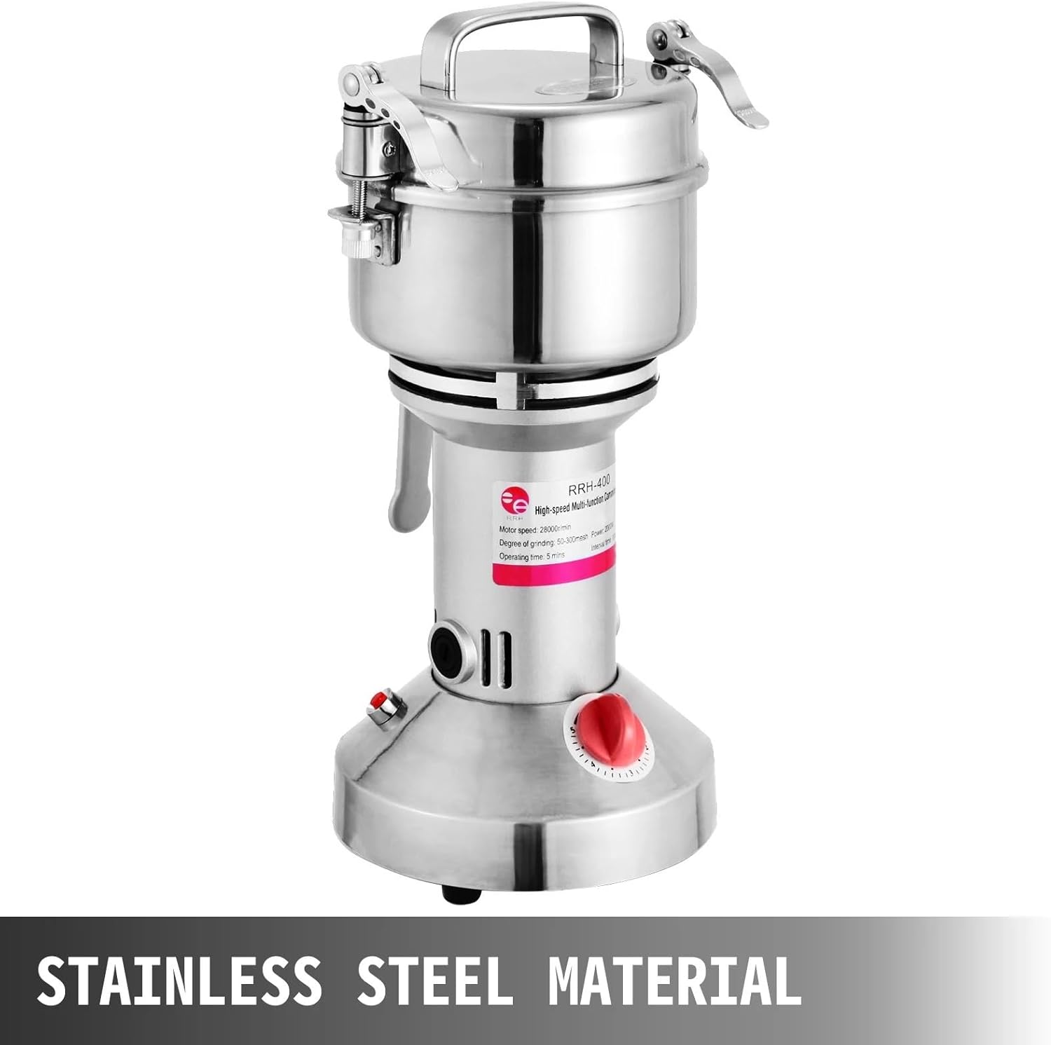 Amazon.co.jp: CGOLDENWALL 製粉機 400g 電動粉砕機 スイング型 穀物