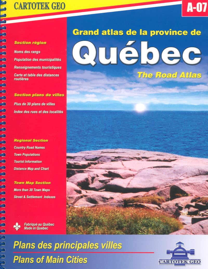 Grand Atlas de la province de Quebec Collectif