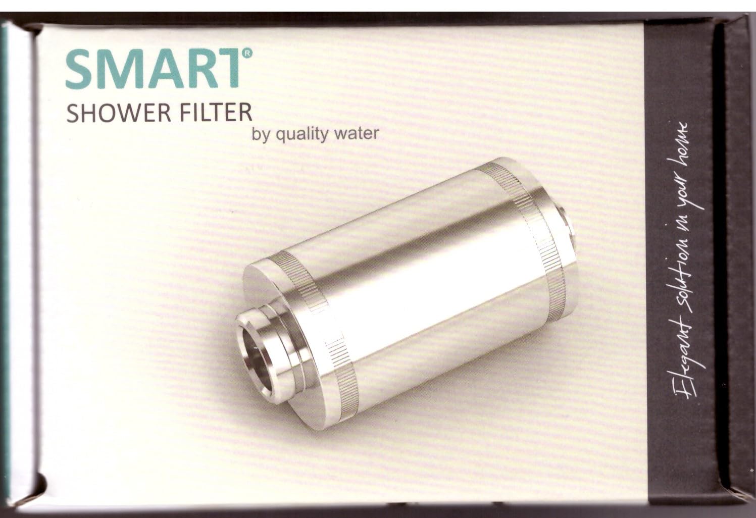 Smart Shower - Filtro per doccia, antibatterico, produzione europea, in acciaio inox | Filtro legionella e protezione per la salute, la pelle e i capelli