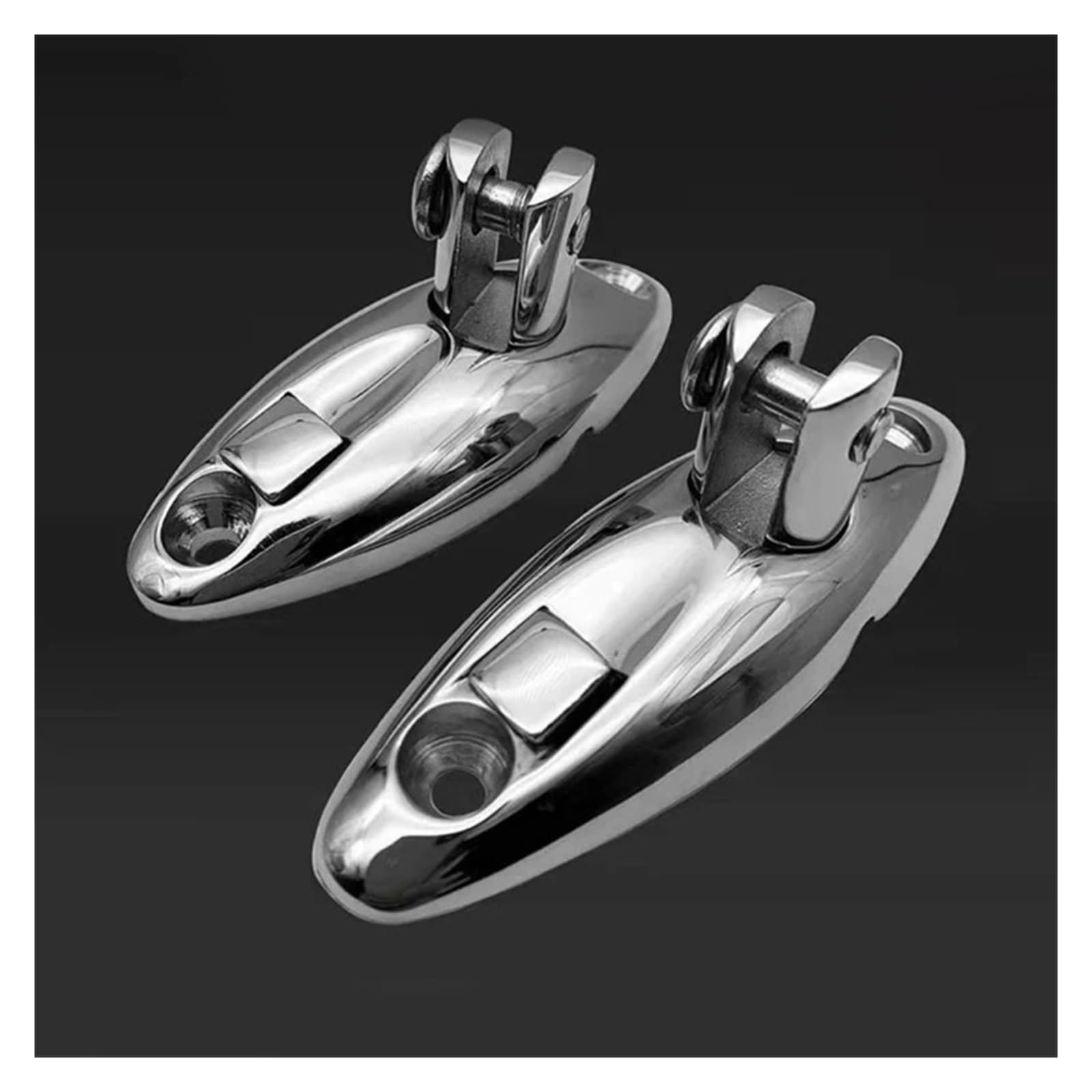 2 Pezzi Cerniere Per Ponte Barca Bimini Parti Accessori Marine