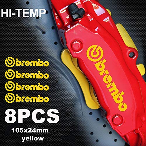 Buy for BREMBO HITemp Premium Brake Caliper Decals Stickers CAST Vinyl