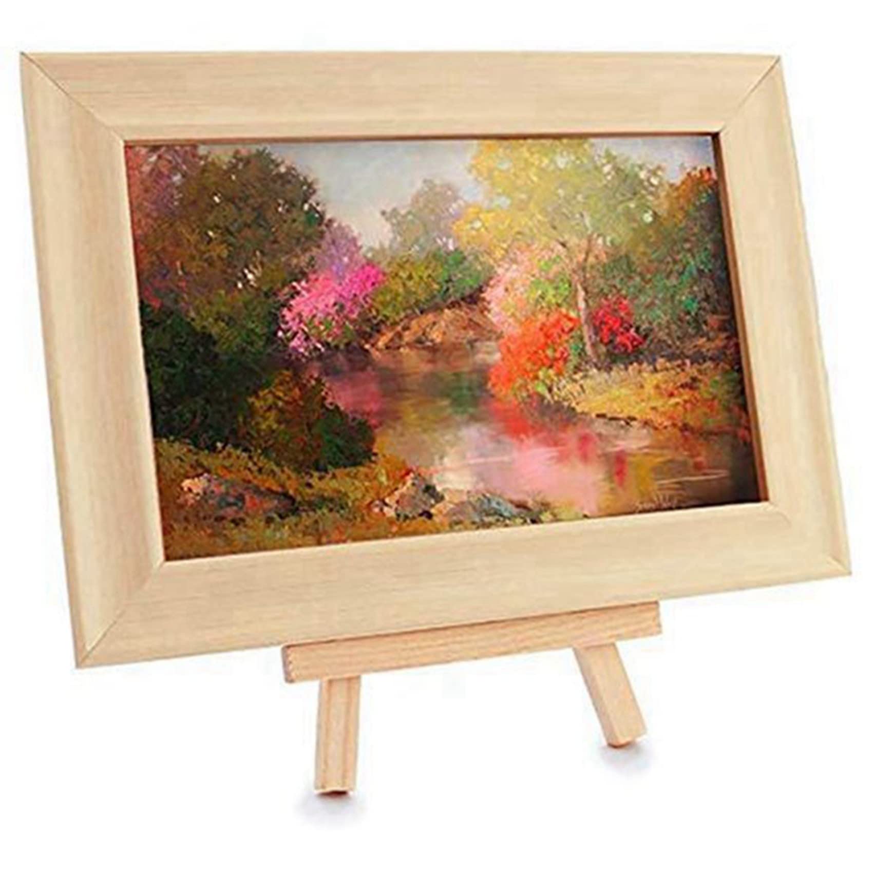 100 . mini drewniana sztaluga sztuka obraz stojak na karty stojak ekspozycyjny rysunek dla uczniów szkoły artykuły artystyczne 16 x 9 cm