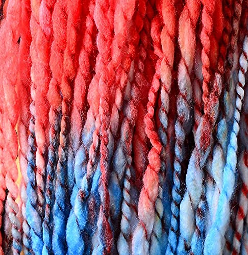 Image of Knitting Yarn Thick Chunky Wool, Sumo Opal 200 GMS Best Used with Knitting Needles-HJ Art-HCB