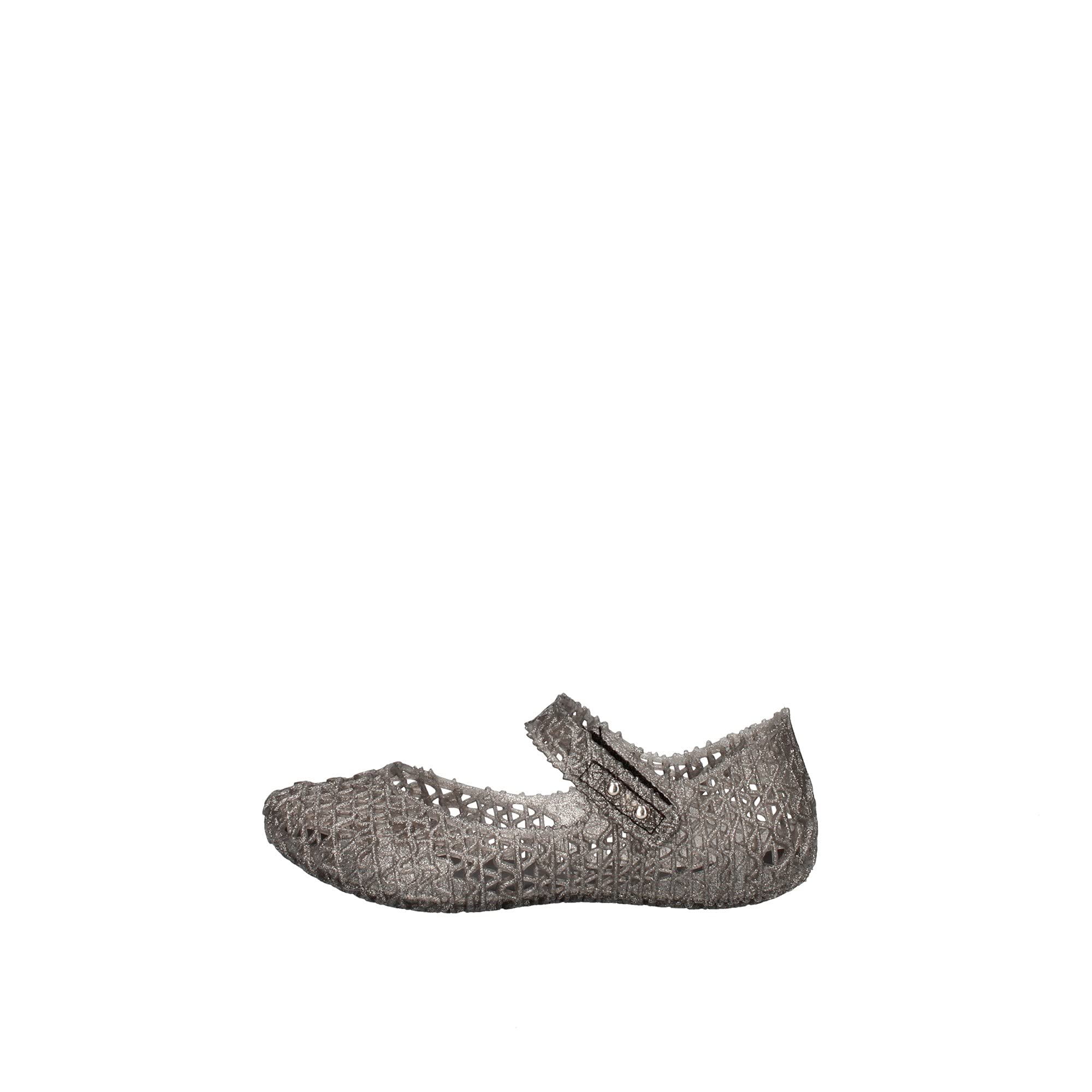 melissa Girls Mini Bell Paper Bb Flat Sandals, black, 19/19.5 EU