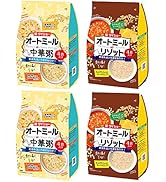 Daisho Oatmeal Set of 2 Assorted Types, 2 Bags (4 Types x 4 Each), Total of 16 Servings, For Those Who Are Carbohydrated