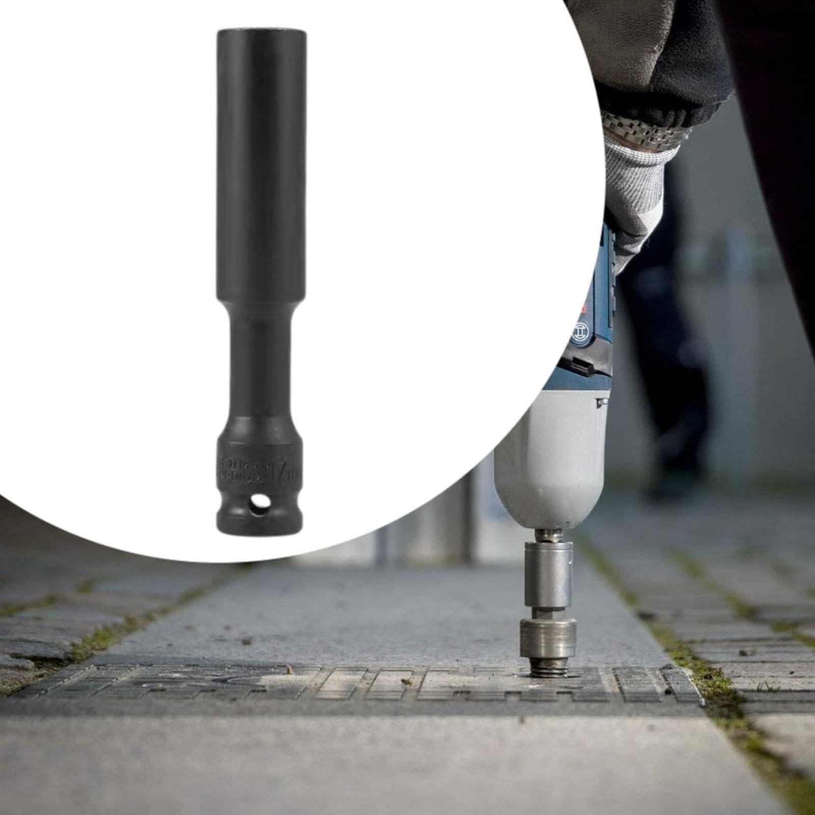 Klucz nastawny ze stali nierdzewnej, klucze nastawne szczękowe, zestaw kluczy elektrycznych z gniazdem sześciokątnym 1/2" do konserwacji samochodu, 14 mm
