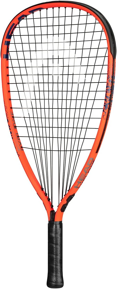 HEAD MX Cyclone 190 Club Racquetball Racket - Pre-Strung Head Light Balance Racquet