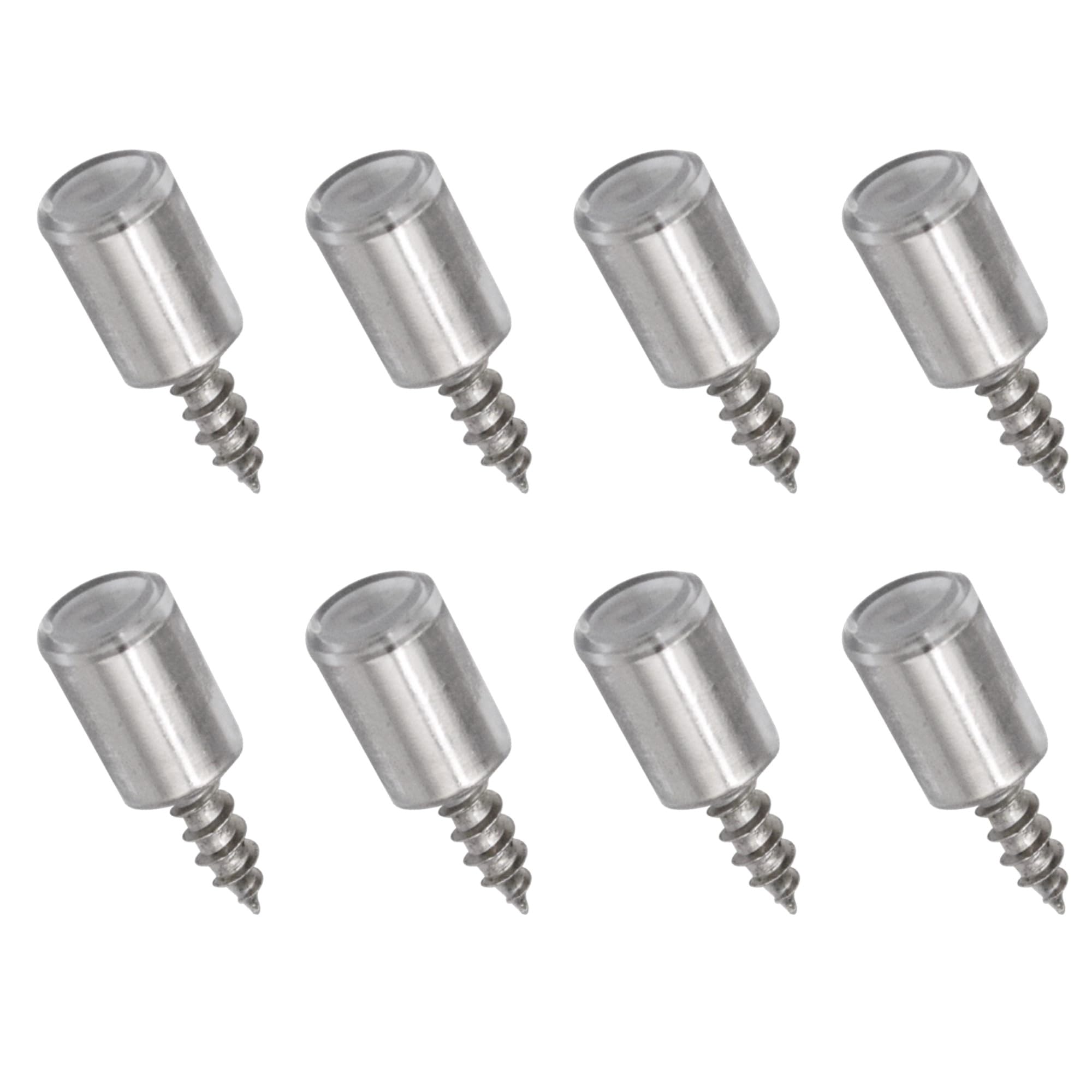 rab shelf button, shelf support pegs with silicone sleeve for applicable to cabinets, bookshelves, wardrobes (code:- screw shelf button, finish- matt, size- 1", pack of 8 pieces)
