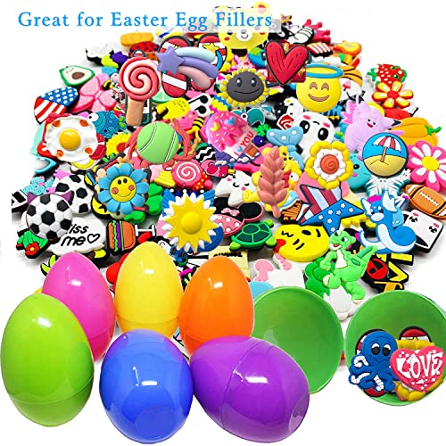 Gvinwno 100Pcs Random Shape Shoe Charms For Shoes Wristband Decoration Party Gifts Birthday Gift #TOP1