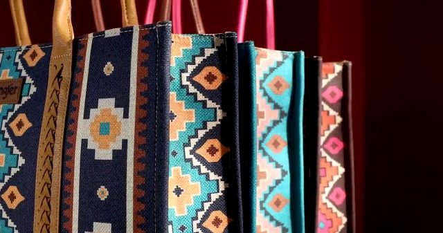 Bolso Wrangler Tote Azteca Western para Mujer miniatura 7
