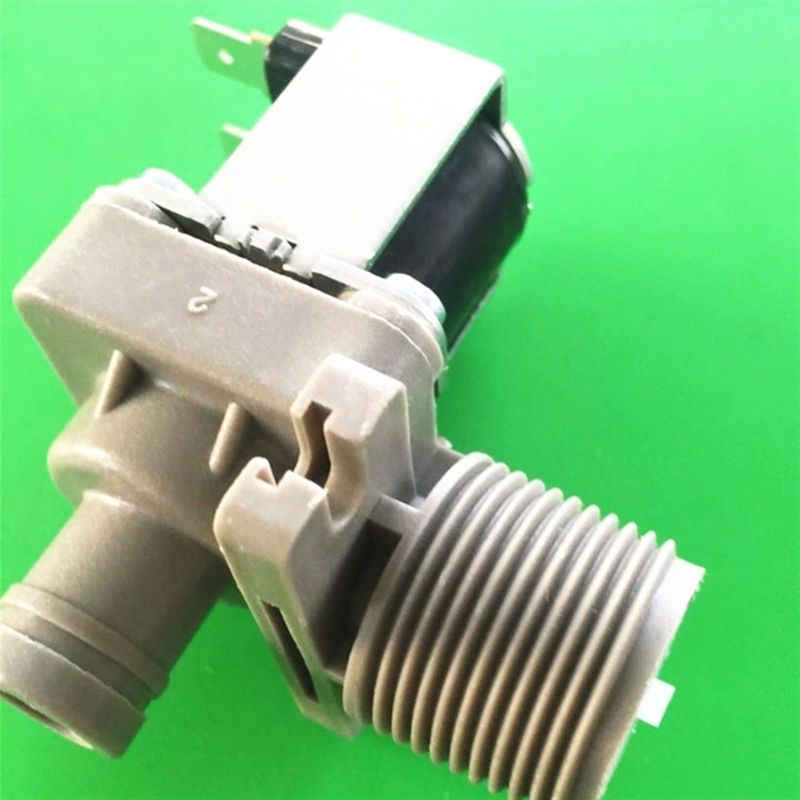 Wassermagnetventil 3/4 Zoll Gewinde Luft-Wasser-Einlass Normalerweise geschlossenes Waschmaschinenventil 12 V/24 V/110 V/220 V 1 Stück(220 Volt)