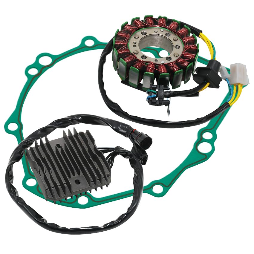 Stator Coil Rectifier Stator Gasket for Suzuki GSX1300 B-King 1300 2008-2010 for Suzuki GSX1300R GSX1300 Hayabusa 1300 2008-2012 for Suzuki GSX1300R 2008-2009 for Suzuki GSX1300RL1 GSX1300RL2