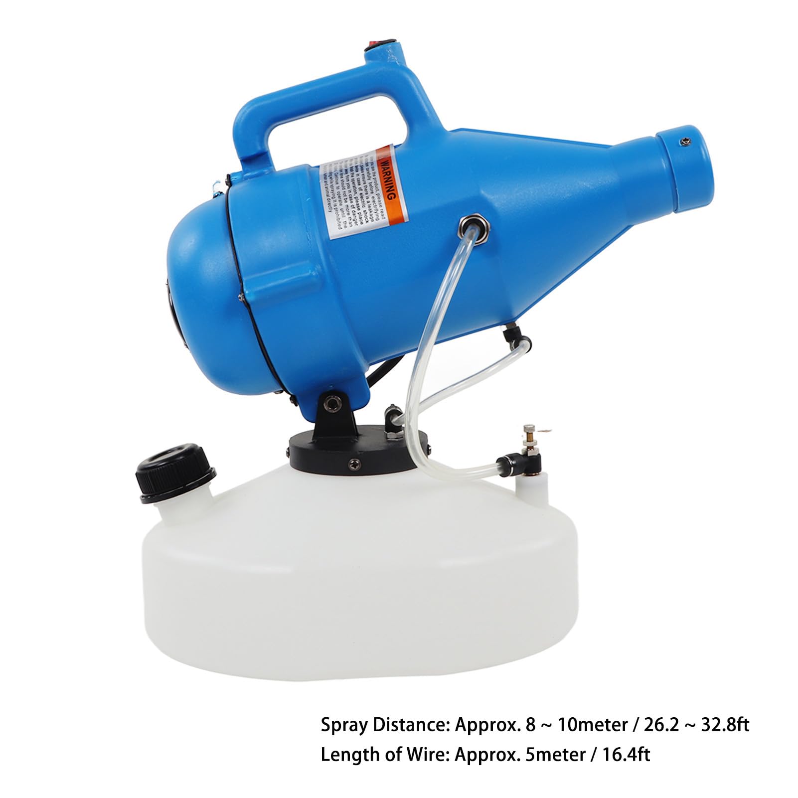 220 V 4,5 L Elektryczny Przenośny Rozpylacz Zamgławiacza ULV Profesjonalny Atomizer Środek Dezynfekujący Rozpylacz Atomizer Mist Zimno 32,8 Stopy Rozpylanie dla Farm Garden