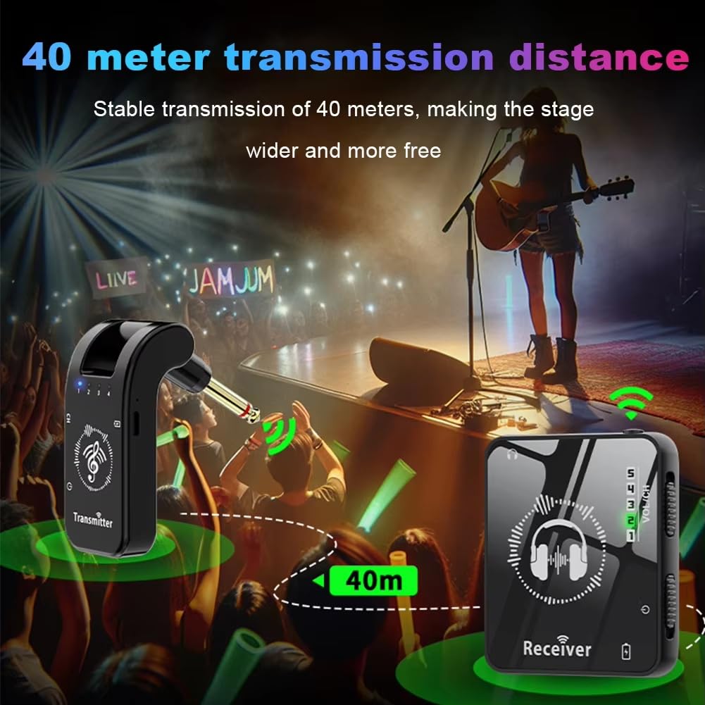Système de Retour Oreillette sans avec Émetteur-Récepteur Rechargeable pour Système de Transmission D'Oreillette sans pour Performance Scénique.