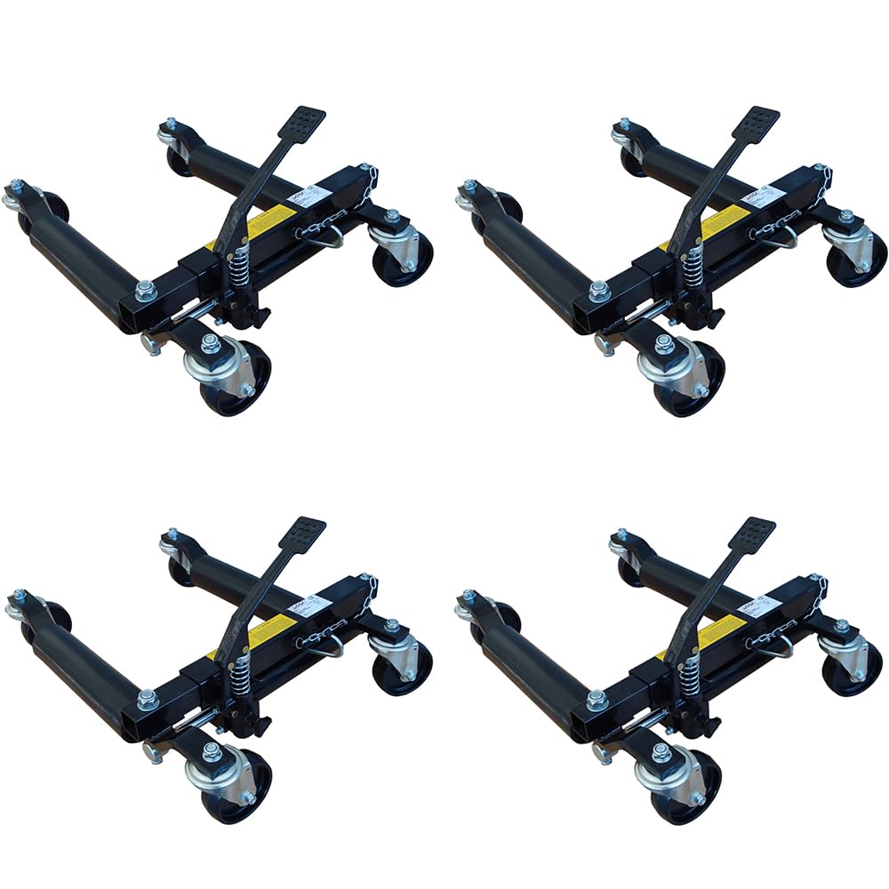 Sogi Set Carrello sposta Auto PO-04 posizionatore sotto Auto (4)