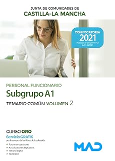 Personal funcionario de la administración de la junta de comunidades de castilla-la mancha. Temario común volumen 2