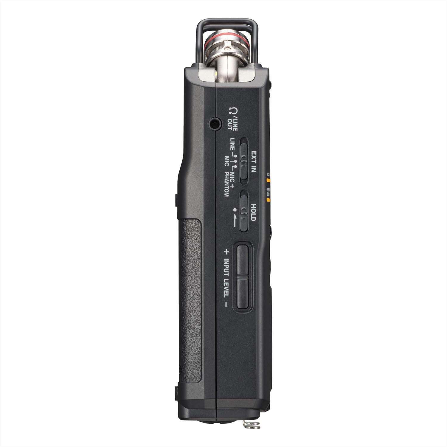 TASCAM DR-40XP Enregistreur de terrain portable 4 canaux 32 bits virgule flottante et interface audio USB-C — avec 2 entrées XLR/TRS et microphones réglables pour la musique, l'audio pour la vidéo et