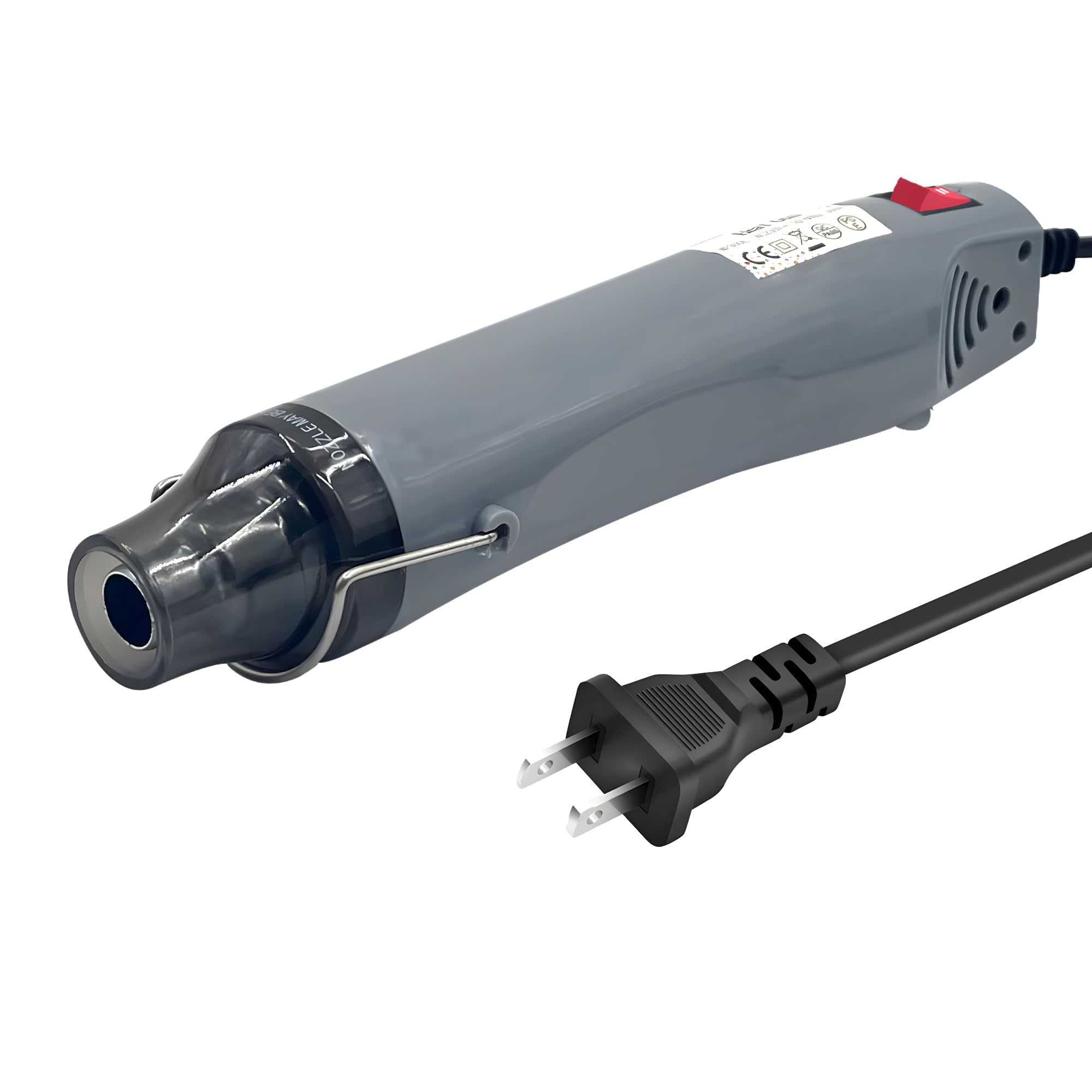 Mini Heat Gun for Crafting 300W 2-Temp Settings Fast Heat Hot Air Gun Tool for Crafting Heat Gun