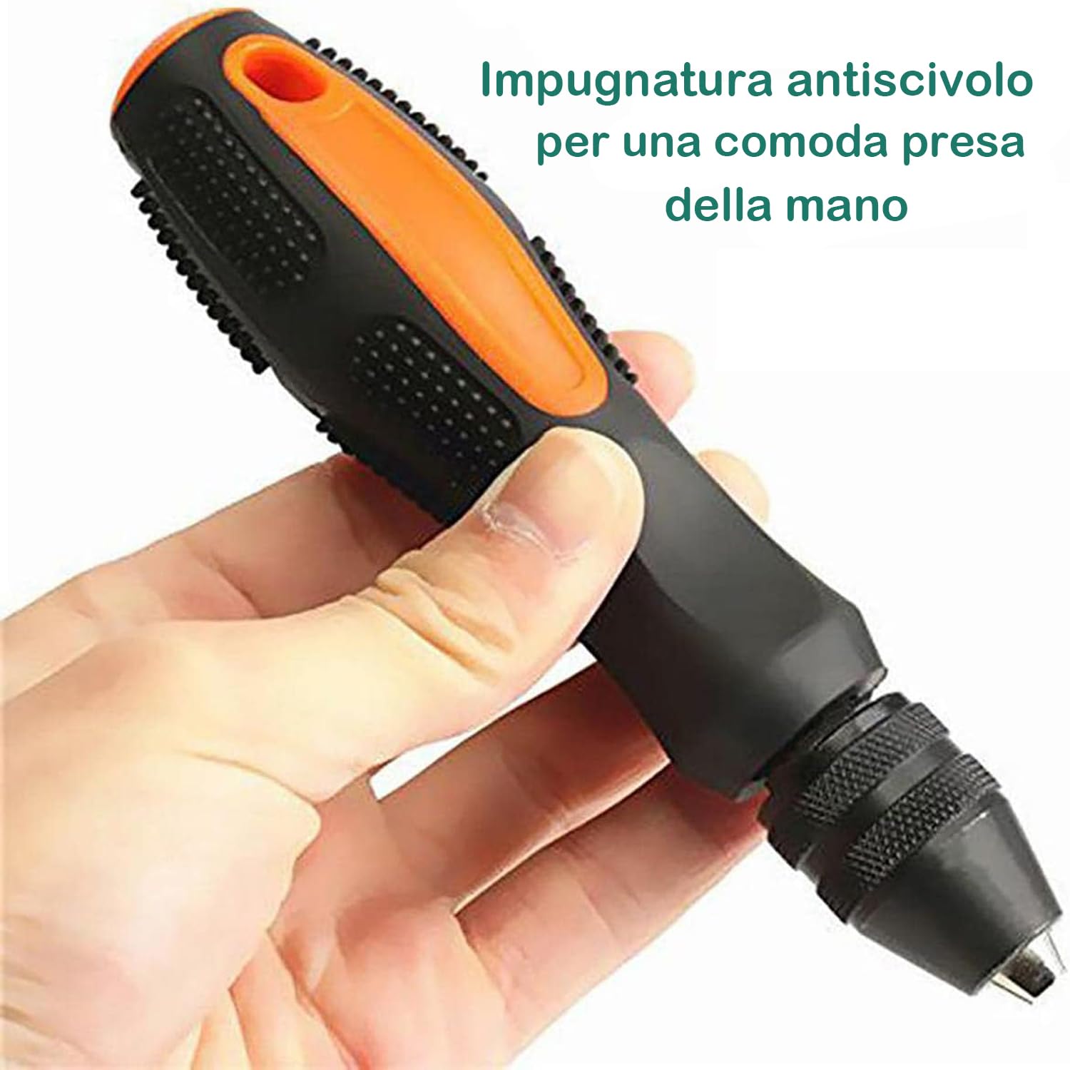Trapano a mano mini 0,5-8mm Pin Vise mandrino morsa senza chiave