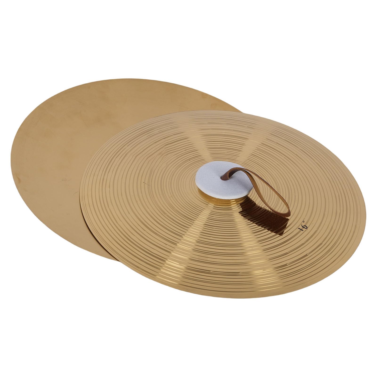 SEAFRONT Piatto da Mano da 16 Pollici, Strumento a Percussione in Lega, Suono Resistente Agli Urti per Performance di Banda, Adatto a Musicisti e Studenti