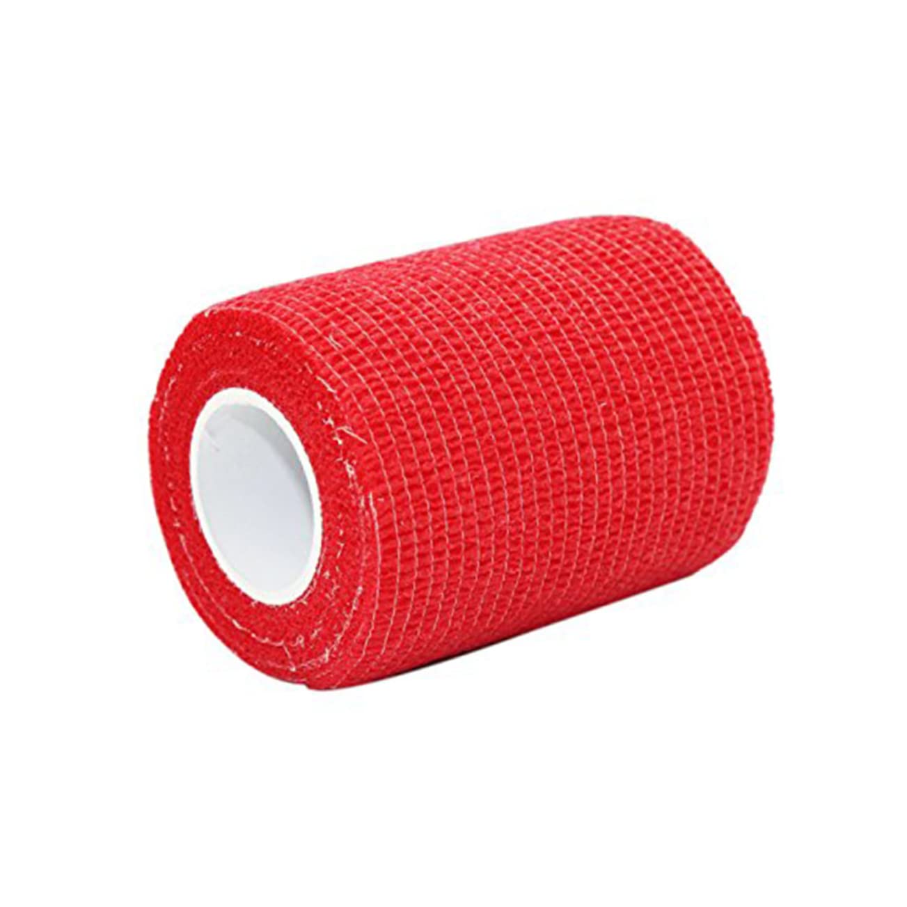 TOVINANNA Elastic Tape Self Adherent Sport Tape Care Tape Athletic Tape Cotton Cloth Bat Grip Tape White Tape Wrist Ankle Gauze Tape Red