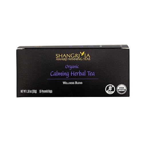 Miniatura 3 de Shangri La Wellness - Té de hierbas orgánico relajante, paquete de 2 15 bolsitas de té, cáscara de naranja, regaliz, canela y raíz de bardana