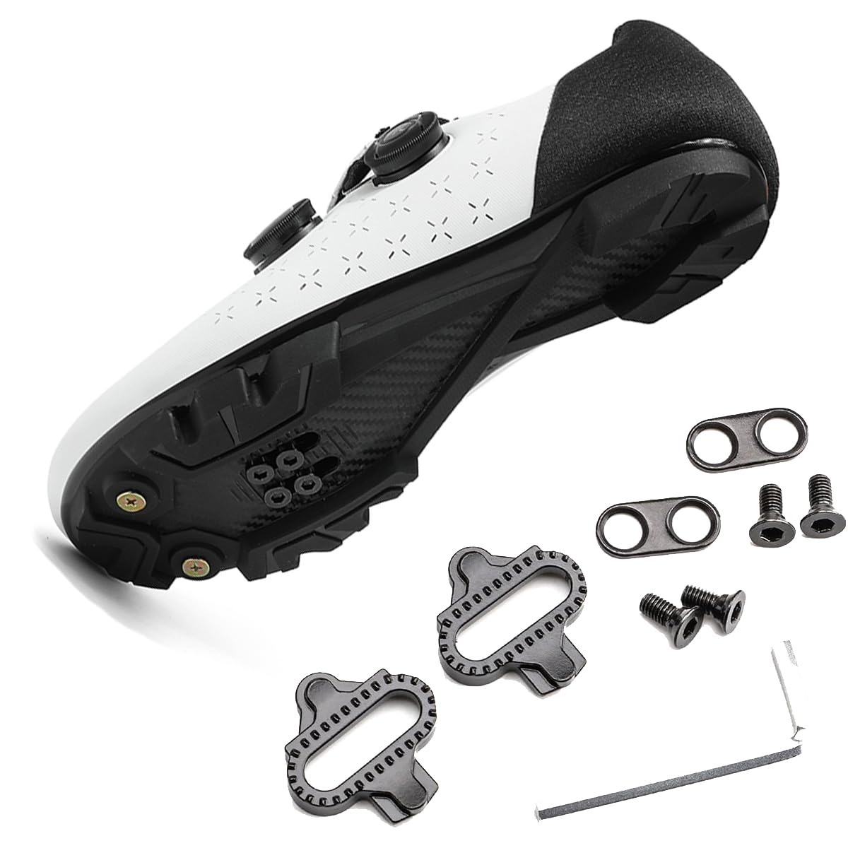Zapatilla de Ciclismo MTB Hombre Mujer Zapatos Bicicleta de Montaña Exterior Compatibles con SPD Lock System para Deportes al Aire Libre